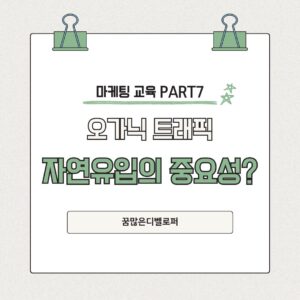 오가닉 트래픽