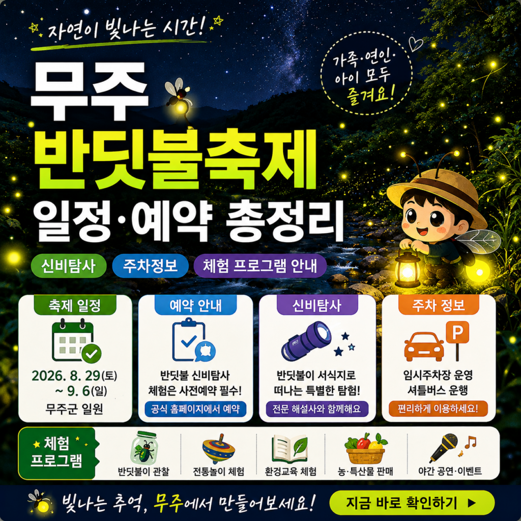 무주 반딧불 축제